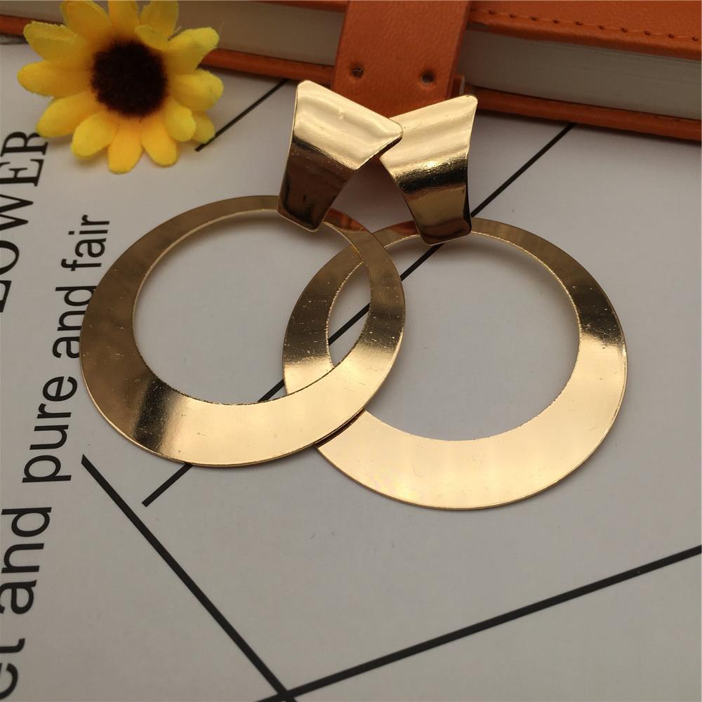 Popular Simple Street Shot Earrings Night Party Prom Earrings Sequin Ring Earrings Small Jewelry