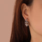 National fashion fashion creative C-shaped earrings semi-arc exaggerated keel earrings versatile geometric earrings