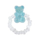 R613 Jewelry Simple Cartoon Cute Bear Ring Funny Rice Beads Fashion Joint Ring