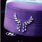 Fashionable Leaf Tassel Earrings Simple Zircon Stud Earrings Alloy Jewelry