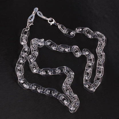 Mask extension chain acrylic children's mask rope chain glasses chain lanyard anti-slip anti-lost