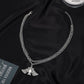 Creative multi-layer bat necklace Halloween gift gothic retro clavicle chain funny exaggerated accessories