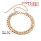 Jewelry Punk Hip Hop Exaggerated Body Chain Simple Single Layer Thick Chain Dress Accessories Waist Chain