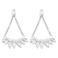 E1631 Jewelry Simple Water Drop Diamond Light Luxury Earrings Women's Geometric Exaggerated Elegant Gentle Earrings