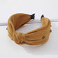 F3793 Jewelry fashion fabric candy color headband simple diamond inlaid wash face knotted headband