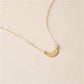 Accessories Explosive Simple Moon Crescent Pendant Necklace Jewelry Necklace Women