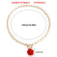 Jewelry Rose French Fresh and Sweet Pendant Necklace Sweater Chain Fashion Niche Design Necklace