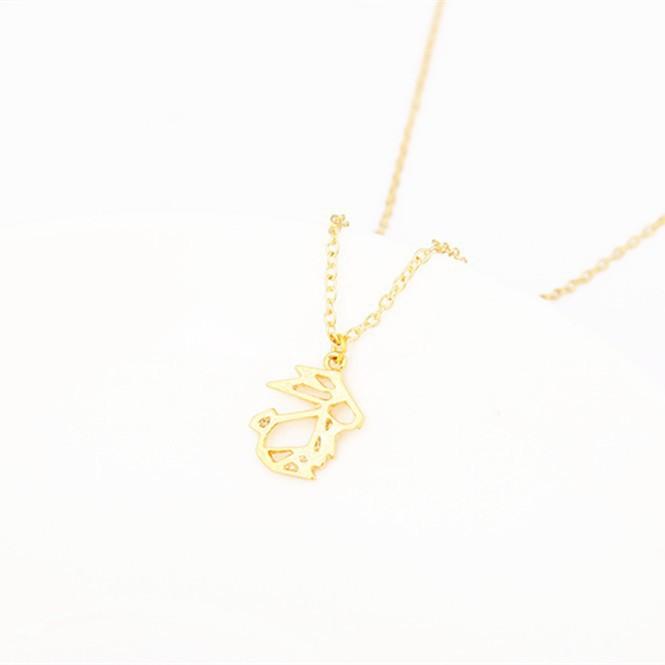 Explosive cute rabbit necklace women's accessories