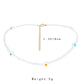 Fashion Personality Creative Handmade Baroque Small Flower Short Clavicle Chain Simple Pearl Necklace For Women
