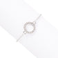 B1237 Simple Literary and Artistic Bracelet Female Circle Diamond Geometric Retro Jewelry Fashion Jewelry