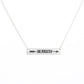 Creative Letter Lettering "SHEPERSISTED" Arrow Necklace Girlfriend Birthday Gift