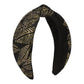 F566 autumn and winter velvet series hot dyed leaves headband niche knotted sweet and elegant going out retro headband female