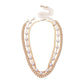 Jewelry Retro Exaggerated Round Pearl Necklace Female Personality Simple Snake Shape Multilayer Necklace