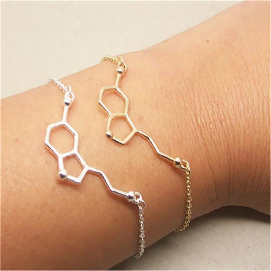 Personalized Chemical Molecular Bracelet Fashion Chemical Molecular Jewelry Street Stall