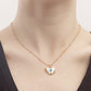Jewelry ins color dripping oil butterfly devil eye pendant necklace female explosion
