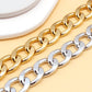 Jewelry Punk Exaggerated Metal Geometric Hollow Hand Decoration Fashion Trend Single Layer Thick Chain Bracelet