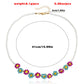 Jewelry Bohemian Daisy Contrast Color Beaded Necklace Retro Rice Bead Flower Clavicle Necklace Female