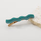 F4398 small fresh wavy pattern duckbill clip French retro acetate sheet fairy air bangs clip cute word clip