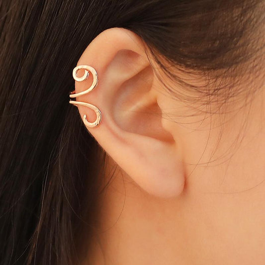 Minimalist Earrings Simple Alloy Geometric Ear Clips Fashion Personality Ear Studs Female Earrings