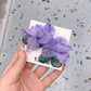 Holiday Chiffon Sweet Versatile Flowers Niche Romantic Small Fresh Earrings Earrings Female Trendy Style
