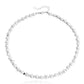 Jewelry Broken Silver Few Two Imitation Pearl Triangle Necklace Necklace Women's Sparkling Simple Necklace