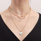 Jewelry Personality Fashion Devil's Eye Multilayer Necklace Female Trend Hip-Hop Eye Necklace Necklace