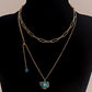 Jewelry Creative Eyes Niche Chain Design Metal Necklace Versatile Butterfly Pendant Necklace