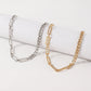 N1149 Simple and niche single-layer necklace chain splicing indifferent necklace retro trendy necklace for women