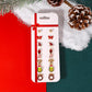 Christmas earring combination set fashion cartoon elk cane Christmas tree earrings card earrings