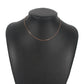 N7735 Necklace Simple No Pendant Thin Snake Bone Chain Necklace Fashion Trendy Jewelry