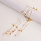 Mask hanging chain glasses hanging chain crystal glasses chain imitation pearl mask chain glasses chain