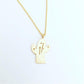 Specially for explosive jewelry personalized creative plant cactus necklace female pendant