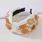F3939 Oni fashion headband Baroque light luxury widening gemstone hair cave high skull top internet celebrity personality headband female