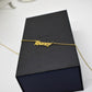 Explosive Ancient English Alphabet Series BabyMamaHoney Necklace Clavicle Chain Payment