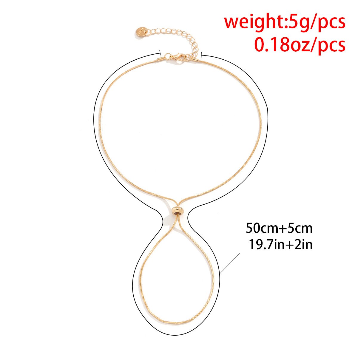 Jewelry Design Sense Metal Cross Chain Anklet Personality Adjustable Snake Bone Chain High Heels Decoration