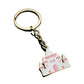 Dream Castle Pendant Keychain Drop Oil HD Effect Exquisite Pendant Gift Mixed Batch