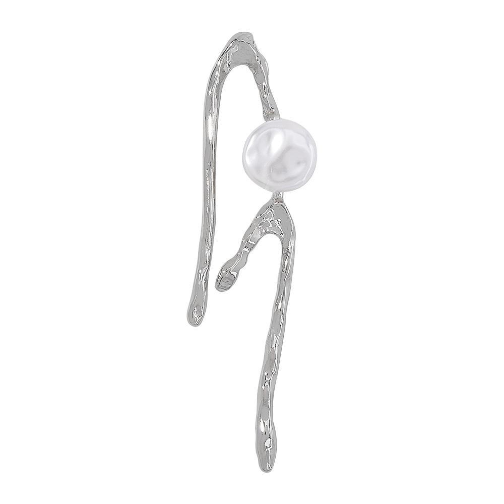 E9712 Fashion Jewelry Simple Atmospheric Personality Earrings Women's Geometric Irregular Art Versatile Earrings