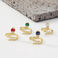 ZR122 Minority Design Personality Jewelry Simple Fashion Snake Ring Geometric Light Luxury Ring