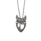 Jewelry Vintage Imitation Moonstone Moon Pendant Necklace Women Water Drop Bohemian Jewelry