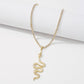N8817 single-layer claw chain necklace exaggerated snake element necklace geometric punk hip-hop necklace female