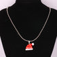 Jewelry Fashion Santa Claus Snowman Christmas Necklace Ball Chain Men and Women Accessories