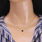 Fashion Design Simple and Exquisite Ladies Necklace Diamond Pendant Clavicle Chain Boutique