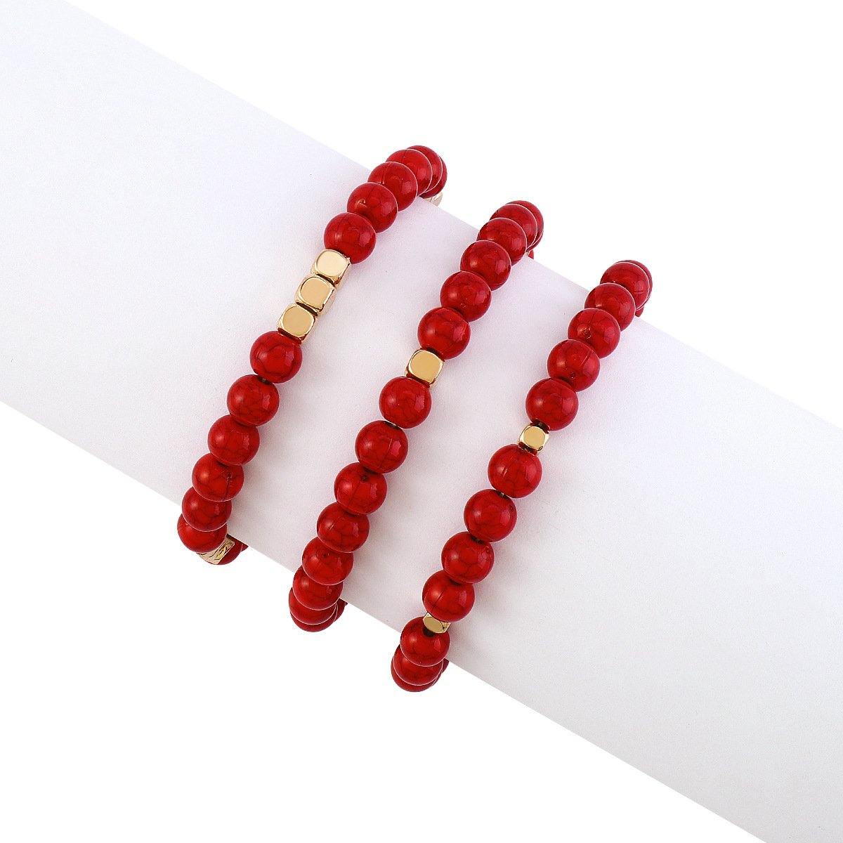 B1614 Holiday leisure beaded bracelet Bohemian ethnic bracelet colorful geometric niche jewelry