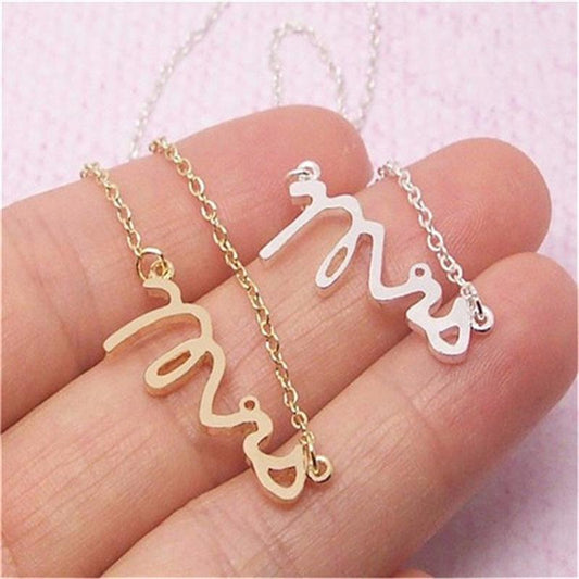 Popular Jewelry DIY Jewelry Accessories Alphabet Mrs Pendant Necklace Female Explosive Necklace