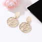 Fashion Exaggerated Earrings Personality Round Stud Earrings Women's Versatile Bohemian Earrings