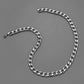 Hip Hop Simple Stainless Steel NK Cuban Chain Necklace Versatile Fashion Men's Single Chain Jewelry Male