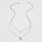 N9264 Internet celebrity butterfly necklace geometric micro-inlaid super fairy temperament necklace lady simple clavicle chain