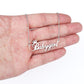 Jewelry Personality Babygirl English Letter Necklace Simple Ladies Crown Clavicle Chain