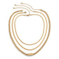 Jewelry Versatile Simple Snake Bone Chain Set Necklace Female Retro Square Cross Chain Necklace