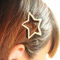 Full pearl bow hair clip five-pointed star crown love side clip hair jewelry frog clip